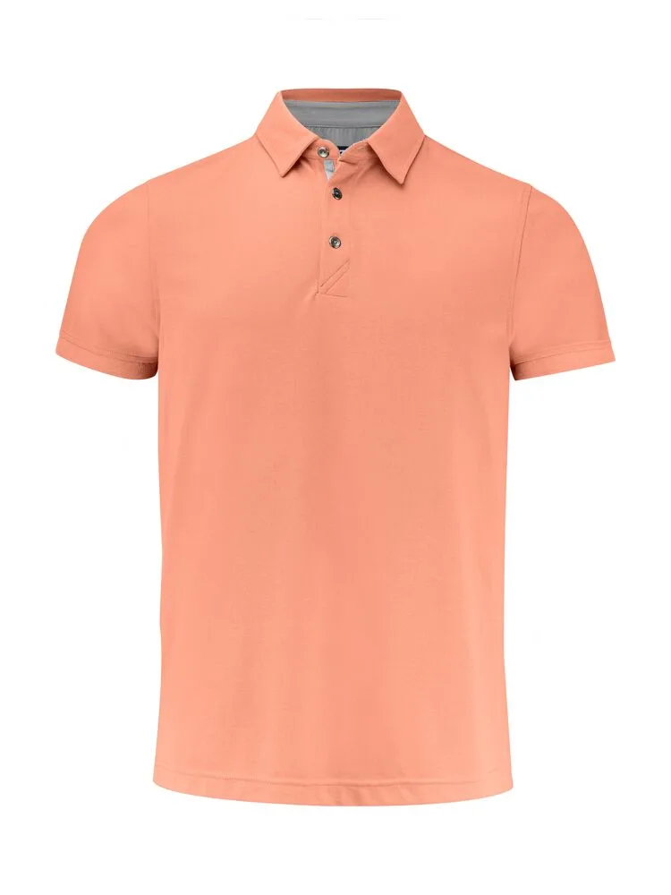 Cutter & Buck Cutter & Buck - Advantage Premium Polo Heren - Papaya