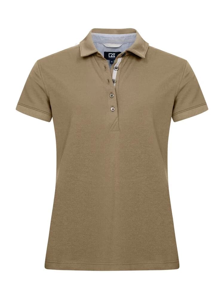 Cutter & Buck Cutter & Buck - Advantage Premium Polo Dames - Khaki