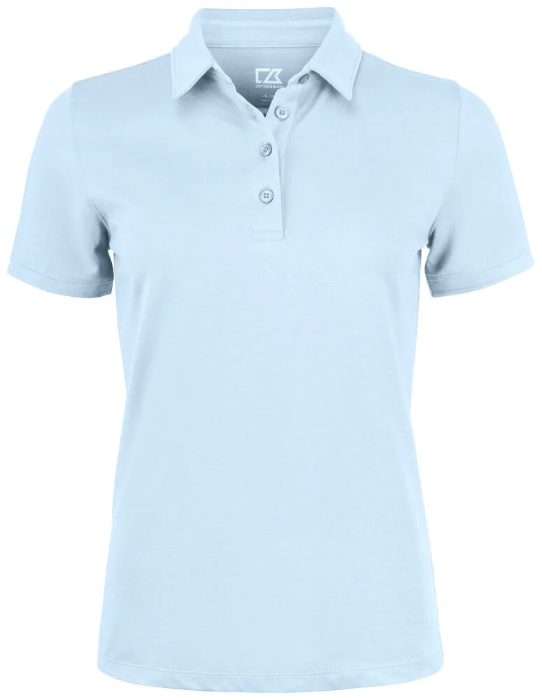 Cutter & Buck Cutter & Buck - Oceanside Stretch Polo Dames - Hemel-blauw