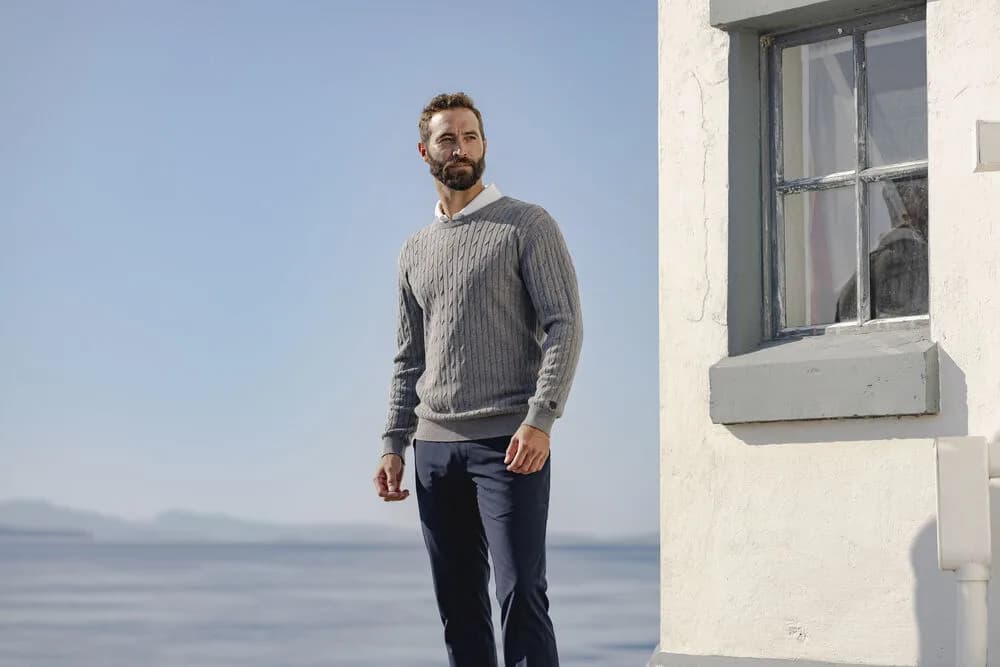 Cutter & Buck Cutter & Buck - Blakely Knitted Sweater Heren