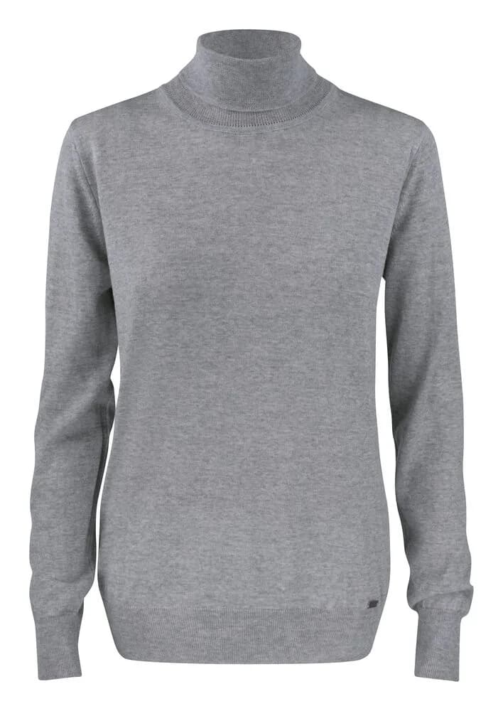 Cutter & Buck Cutter & Buck - Kennewick Turtleneck Dames - Grijs Mélange