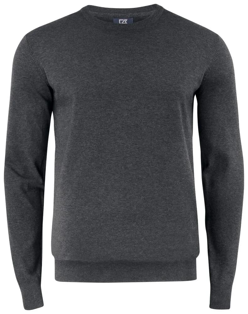 Cutter & Buck Cutter & Buck - Oakville Crewneck Heren - Antraciet Mélange