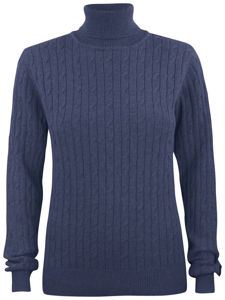 Cutter & Buck Cutter & Buck - Blakely Rollerneck Dames - Navy Mélange