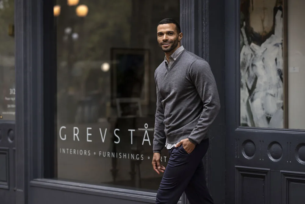 Cutter & Buck Cutter & Buck - Everett V-neck Heren