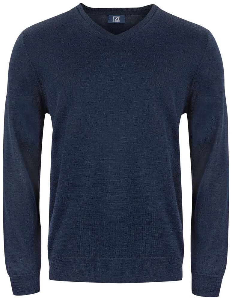 Cutter & Buck Cutter & Buck - Vernon V-neck Heren - Dark Navy