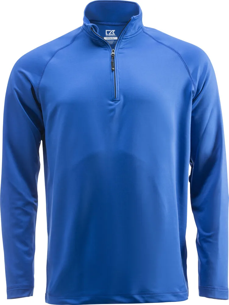 Cutter & Buck Cutter & Buck - Coos Bay Half Zip Heren - Royal Blauw
