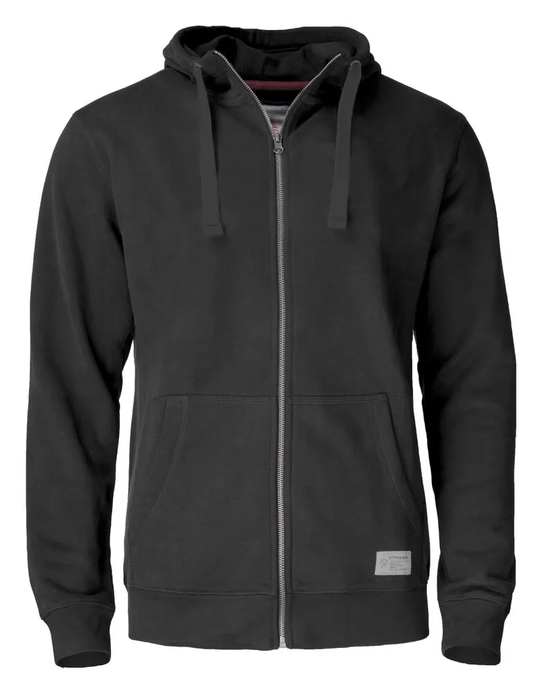 Cutter & Buck Cutter & Buck - Twisp Hood Full Zip Heren - Zwart