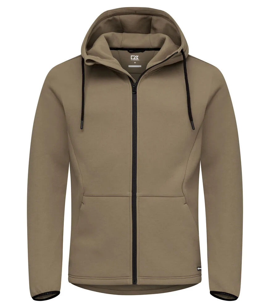 Cutter & Buck Cutter & Buck - Pemberton Hood FZ Heren - Khaki