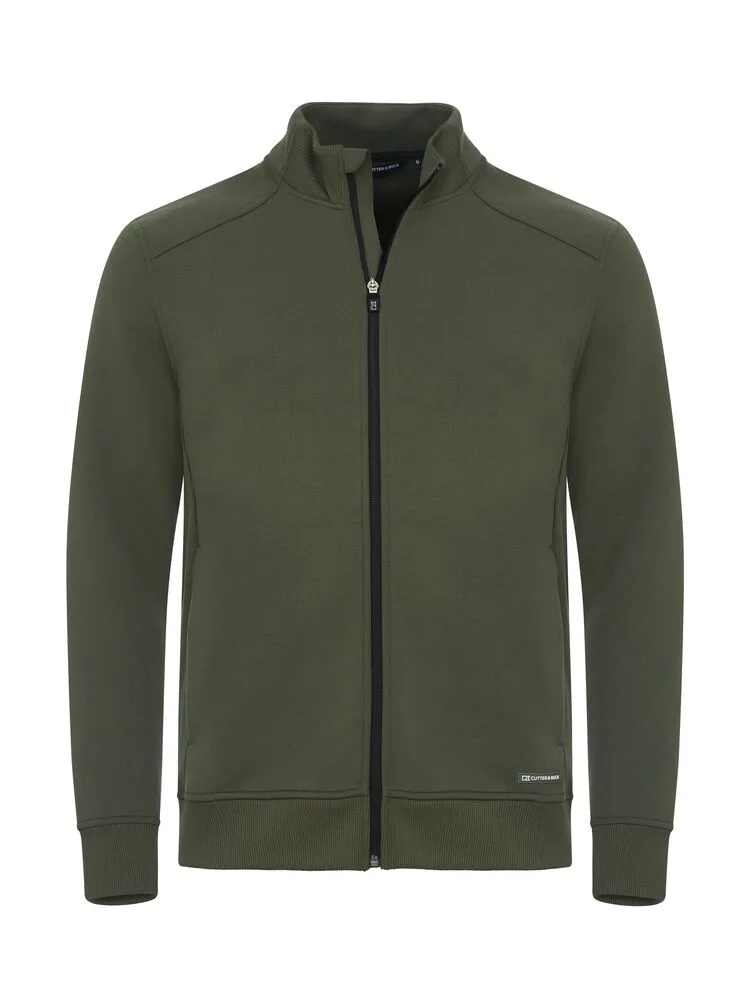 Cutter & Buck Cutter & Buck - Pemberton Cardigan Full Zip Heren - Ivy Groen