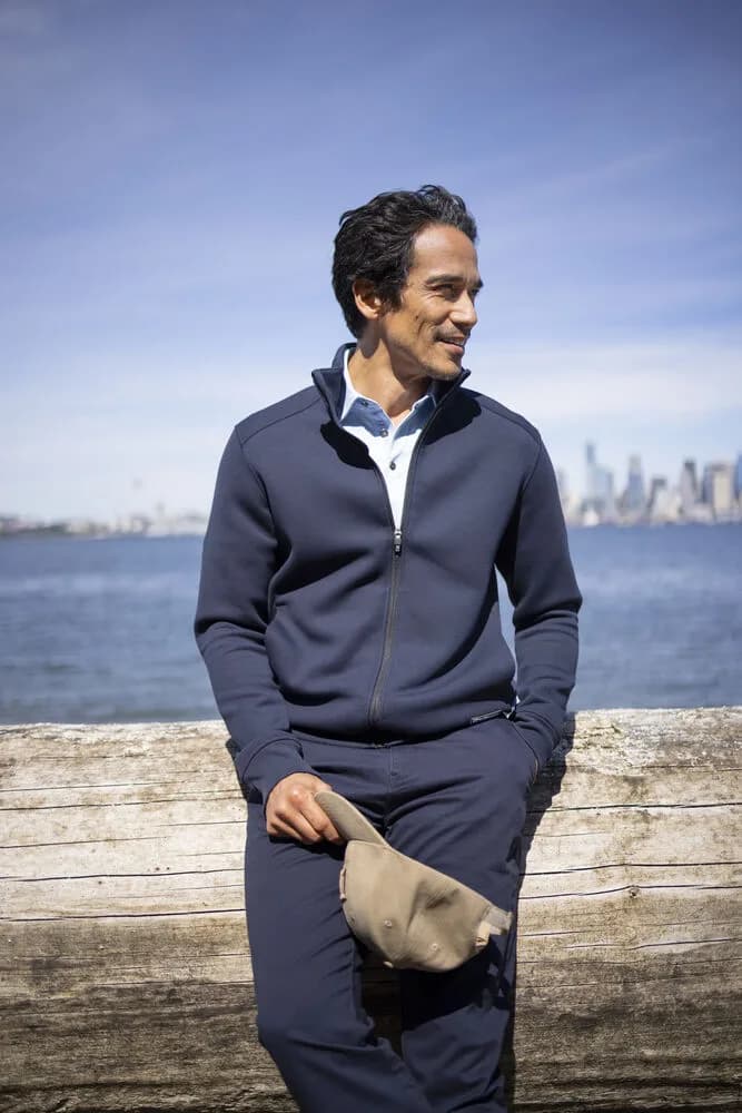 Cutter & Buck Cutter & Buck - Pemberton Cardigan Full Zip Heren