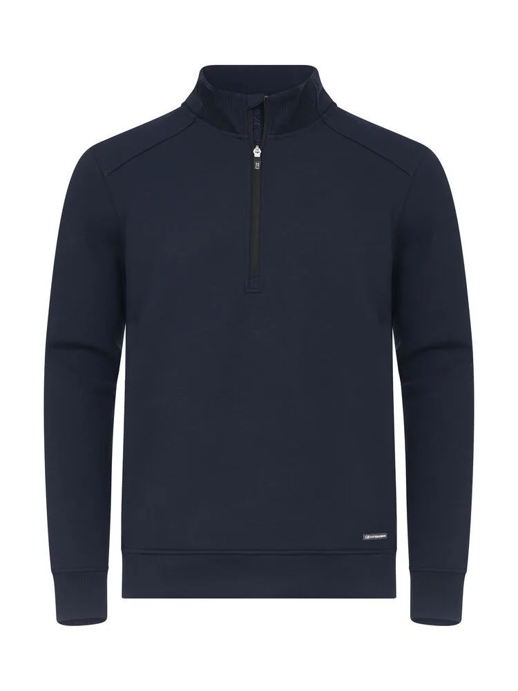 Cutter & Buck Cutter & Buck - Pemberton Half Zip Heren - Dark Navy