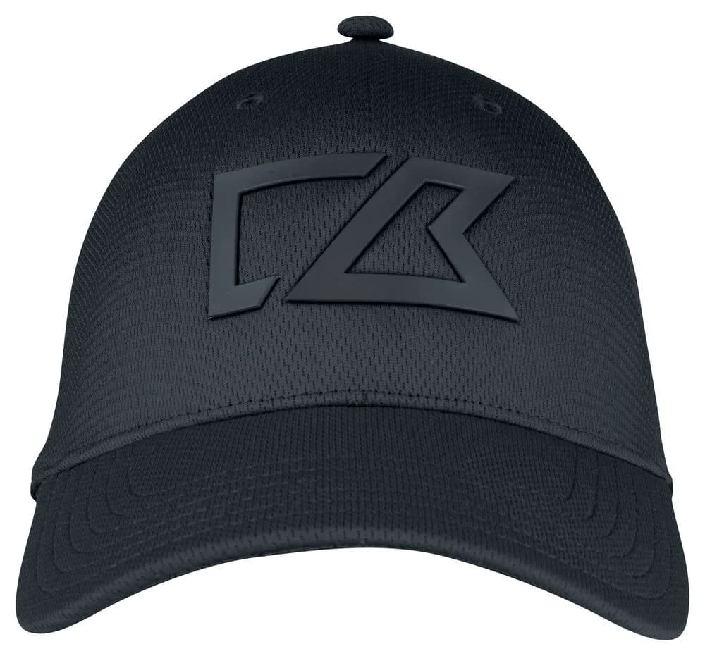 Cutter & Buck Cutter & Buck - Gamble Sands Cap Junior - Zwart met Zwarte print